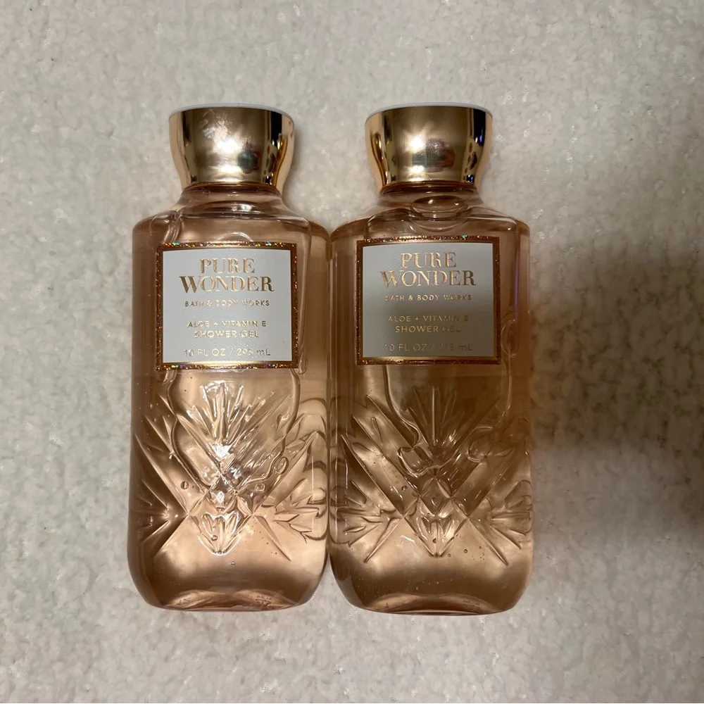 Bath & Body Works Pure Wonder Shower Gel~ 2 Pack - Picture 1 of 2